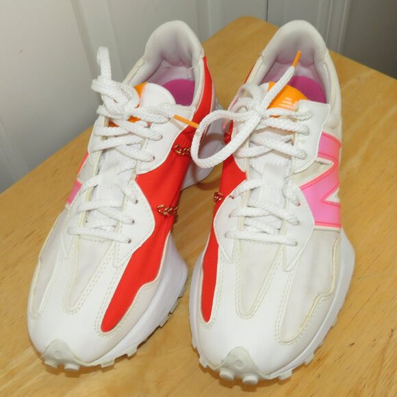 New Balance Coco Gauff x 327 White Pink N Impulse Women's Size 8.5 B - Picture 2 of 12